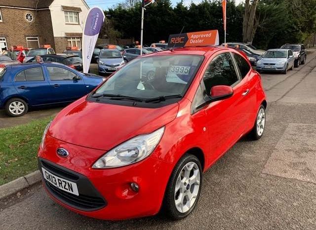 2013 Ford Ka 1.2 Titanium (s/s) 3dr For Sale